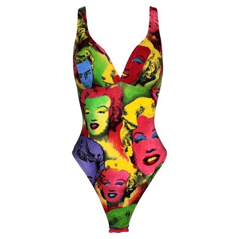 versace andy warhol collection|versace and warhol bodysuit.